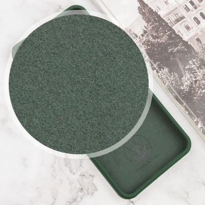 Чохол Silicone Cover Lakshmi Full Camera (AAA) для Xiaomi Redmi 13C / Poco C65 Зелений / Cyprus Green