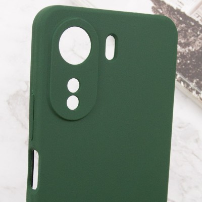 Чохол Silicone Cover Lakshmi Full Camera (AAA) для Xiaomi Redmi 13C / Poco C65 Зелений / Cyprus Green