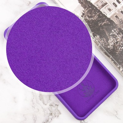 Чохол Silicone Cover Lakshmi Full Camera (AAA) для Xiaomi Redmi 13C / Poco C65 Фіолетовий / Amethyst
