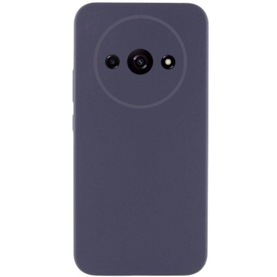 Чохол Silicone Cover Lakshmi Full Camera (AAA) для Xiaomi Redmi A3 Сірий / Dark Gray