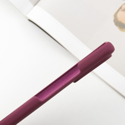 Чохол Silicone Cover Lakshmi Full Camera (AAA) для Xiaomi Redmi Note 10 Pro / 10 Pro Max Бордовий / Plum