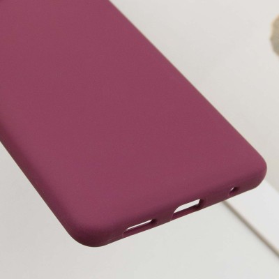 Чохол Silicone Cover Lakshmi Full Camera (AAA) для Xiaomi Redmi Note 10 Pro / 10 Pro Max Бордовий / Plum