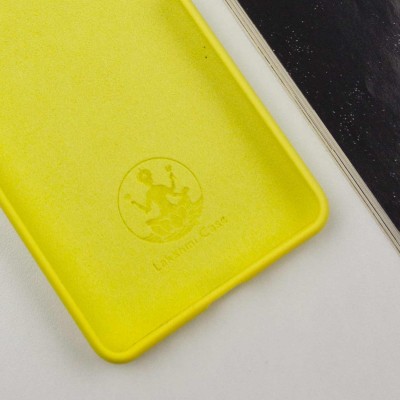 Чохол Silicone Cover Lakshmi Full Camera (AAA) для Xiaomi Redmi Note 10 Pro / 10 Pro Max Жовтий / Yellow