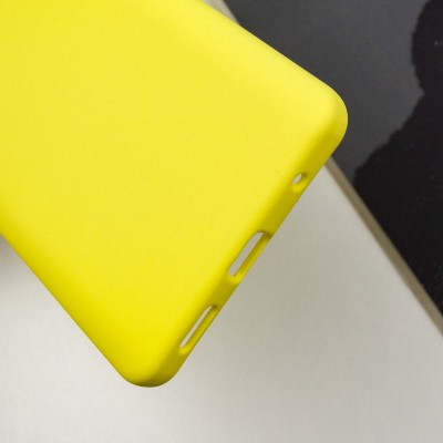 Чохол Silicone Cover Lakshmi Full Camera (AAA) для Xiaomi Redmi Note 10 Pro / 10 Pro Max Жовтий / Yellow