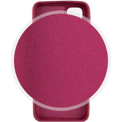 Чохол Silicone Cover Lakshmi Full Camera (AAA) для Xiaomi Redmi Note 11 (Global) / Note 11S Бордовий / Plum