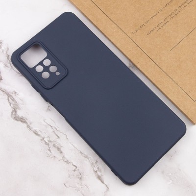 Чохол Silicone Cover Lakshmi Full Camera (AAA) для Xiaomi Redmi Note 11 Pro 4G/5G / 12 Pro 4G Темно-синій / Midnight blue