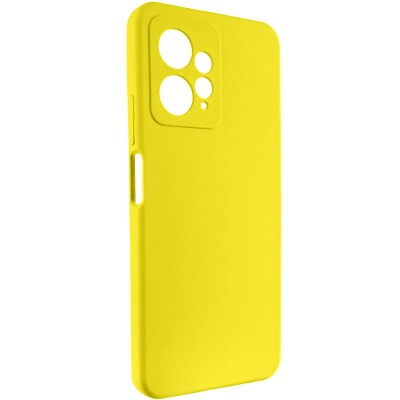 Чохол Silicone Cover Lakshmi Full Camera (AAA) для Xiaomi Redmi Note 12 4G Жовтий / Yellow