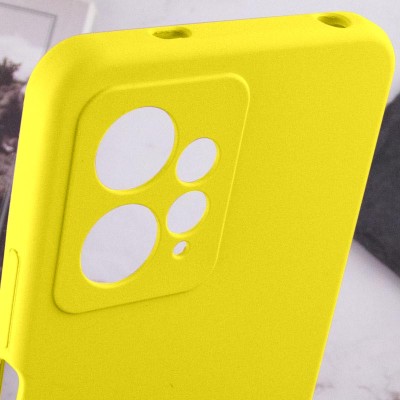 Чохол Silicone Cover Lakshmi Full Camera (AAA) для Xiaomi Redmi Note 12 4G Жовтий / Yellow
