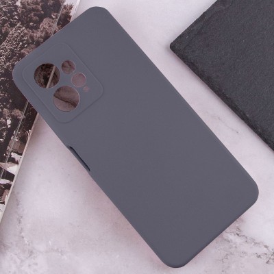 Чохол Silicone Cover Lakshmi Full Camera (AAA) для Xiaomi Redmi Note 12 4G Сірий / Dark Gray