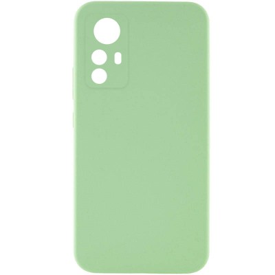 Чохол Silicone Cover Lakshmi Full Camera (AAA) для Xiaomi Redmi Note 12S М'ятний / Mint