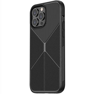 Чохол TPU BlackWood для Apple iPhone 12 Pro Max (6.7") Чорний Чохол TPU BlackWood для Apple iPhone 12 Pro Max (6.7") Чорний