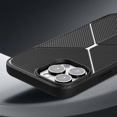 Чохол TPU BlackWood для Apple iPhone 12 Pro Max (6.7") Чорний Чохол TPU BlackWood для Apple iPhone 12 Pro Max (6.7") Чорний