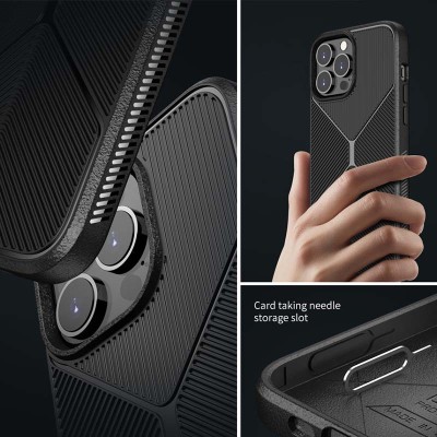 Чохол TPU BlackWood для Apple iPhone 12 Pro Max (6.7") Чорний Чохол TPU BlackWood для Apple iPhone 12 Pro Max (6.7") Чорний
