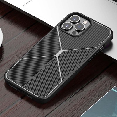 Чохол TPU BlackWood для Apple iPhone 12 Pro Max (6.7") Чорний Чохол TPU BlackWood для Apple iPhone 12 Pro Max (6.7") Чорний