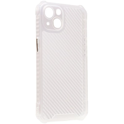 Чохол TPU Ease Carbon color series для Apple iPhone 13 (6.1") Матовий / Прозорий