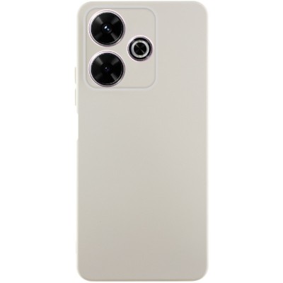 Чохол TPU GETMAN Liquid Silk Full Camera для Xiaomi Redmi 13 4G / Poco M6 4G Песочный / Sand