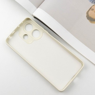 Чохол TPU GETMAN Liquid Silk Full Camera для Xiaomi Redmi 13 4G / Poco M6 4G Песочный / Sand