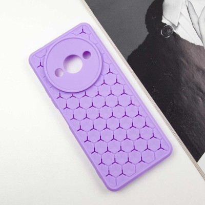 Чохол TPU Honeycomb для Xiaomi Redmi A3 Бузковий / Dasheen Чохол TPU Honeycomb для Xiaomi Redmi A3 Бузковий / Dasheen