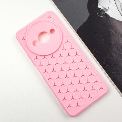 Чохол TPU Honeycomb для Xiaomi Redmi A3 Рожевий / Light pink Чохол TPU Honeycomb для Xiaomi Redmi A3 Рожевий / Light pink