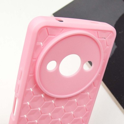 Чохол TPU Honeycomb для Xiaomi Redmi A3 Рожевий / Light pink Чохол TPU Honeycomb для Xiaomi Redmi A3 Рожевий / Light pink