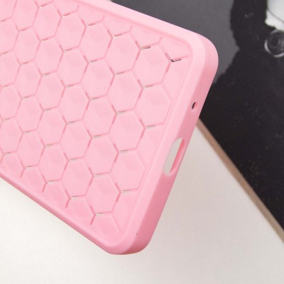 Чохол TPU Honeycomb для Xiaomi Redmi A3 Рожевий / Light pink Чохол TPU Honeycomb для Xiaomi Redmi A3 Рожевий / Light pink
