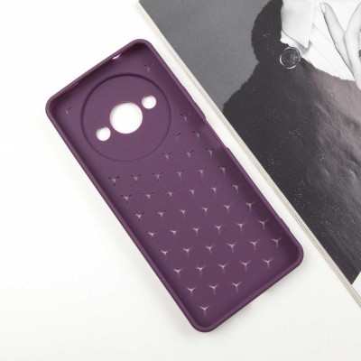 Чохол TPU Honeycomb для Xiaomi Redmi A3 Фіолетовий / Dark Purple