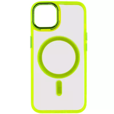 Чохол TPU Iris with MagSafe для Apple iPhone 12 Pro Max (6.7") Жовтий