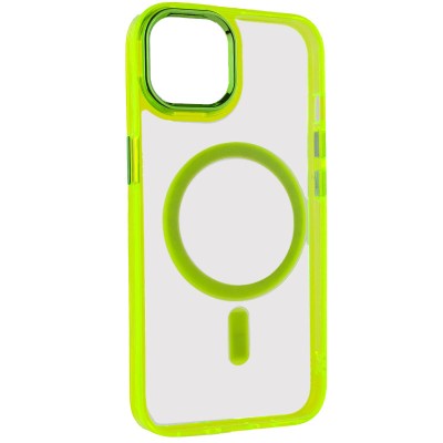 Чохол TPU Iris with MagSafe для Apple iPhone 12 Pro Max (6.7") Жовтий