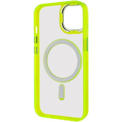 Чохол TPU Iris with MagSafe для Apple iPhone 12 Pro Max (6.7") Жовтий