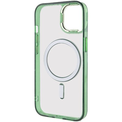 Чохол TPU Iris with MagSafe для Apple iPhone 12 Pro Max (6.7") Зелений
