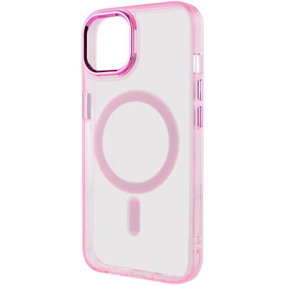 Чохол TPU Iris with MagSafe для Apple iPhone 13 (6.1") Рожевий