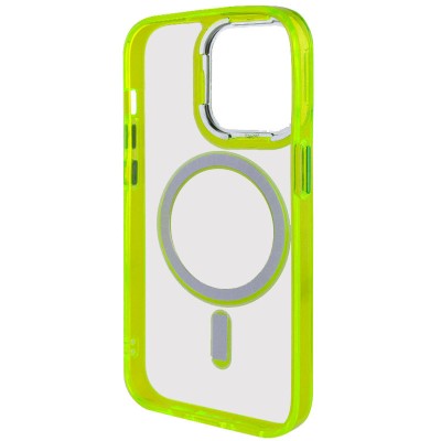 Чохол TPU Iris with MagSafe для Apple iPhone 13 Pro (6.1") Жовтий