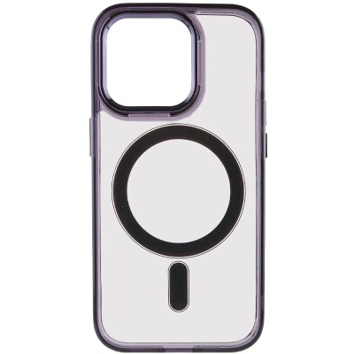 Чохол TPU Iris with MagSafe для Apple iPhone 13 Pro (6.1") Чорний