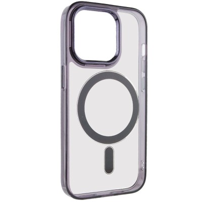 Чохол TPU Iris with MagSafe для Apple iPhone 13 Pro (6.1") Чорний