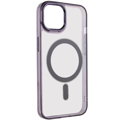 Чохол TPU Iris with MagSafe для Apple iPhone 14 (6.1") Чорний