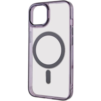 Чохол TPU Iris with MagSafe для Apple iPhone 14 (6.1") Чорний