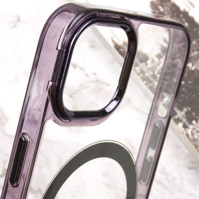 Чохол TPU Iris with MagSafe для Apple iPhone 14 (6.1") Чорний