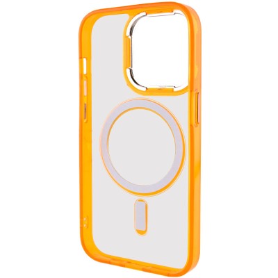 Чохол TPU Iris with MagSafe для Apple iPhone 14 Pro (6.1") Помаранчевий
