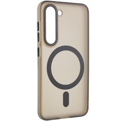 Чохол TPU Lyon frosted with MagSafe для Samsung Galaxy S23 Black