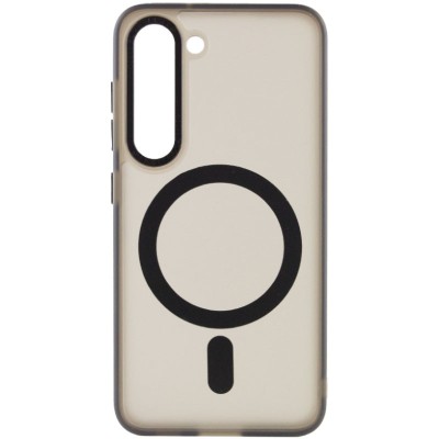 Чохол TPU Lyon frosted with MagSafe для Samsung Galaxy S23 Black