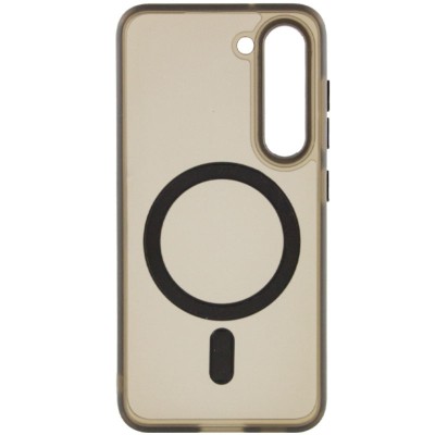 Чохол TPU Lyon frosted with MagSafe для Samsung Galaxy S23 Black