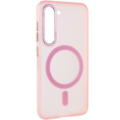 Чохол TPU Lyon frosted with MagSafe для Samsung Galaxy S23 Pink Чохол TPU Lyon frosted with MagSafe для Samsung Galaxy S23 Pink