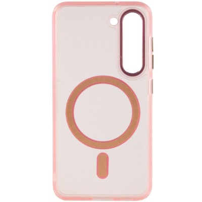 Чохол TPU Lyon frosted with MagSafe для Samsung Galaxy S23 Pink Чохол TPU Lyon frosted with MagSafe для Samsung Galaxy S23 Pink