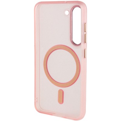Чохол TPU Lyon frosted with MagSafe для Samsung Galaxy S23 Pink Чохол TPU Lyon frosted with MagSafe для Samsung Galaxy S23 Pink
