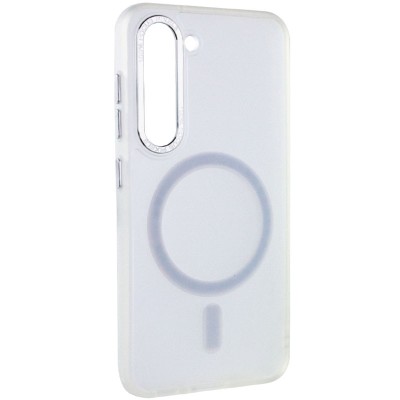 Чохол TPU Lyon frosted with MagSafe для Samsung Galaxy S23 White Чохол TPU Lyon frosted with MagSafe для Samsung Galaxy S23 White