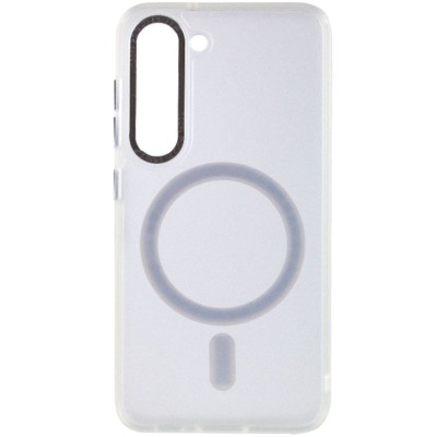 Чохол TPU Lyon frosted with MagSafe для Samsung Galaxy S23 White Чохол TPU Lyon frosted with MagSafe для Samsung Galaxy S23 White