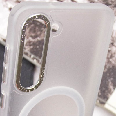 Чохол TPU Lyon frosted with MagSafe для Samsung Galaxy S23 White Чохол TPU Lyon frosted with MagSafe для Samsung Galaxy S23 White