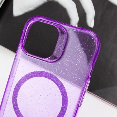 Чохол TPU Radiance with MagSafe для Apple iPhone 13 (6.1") Purple