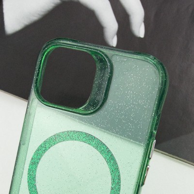 Чохол TPU Radiance with MagSafe для Apple iPhone 14 (6.1") Green