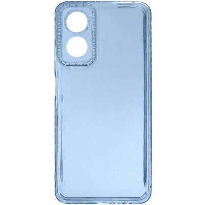 Чохол TPU Starfall Clear для Oppo A17 Блакитний